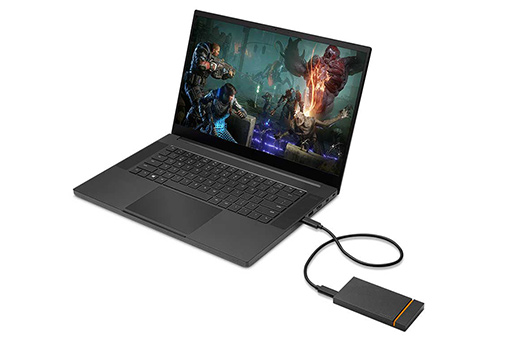 画像ギャラリー No.003のサムネイル画像 / Seagate,ゲーマー向け外付けSSD「FireCuda Gaming SSD」を6月1日に国内発売。内部PCIe接続で読み書きが速い