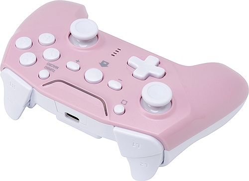 画像ギャラリー No.009のサムネイル画像 / マクロボタン付きSwitch用ゲームパッドにピンクやライトグリーンの新色登場