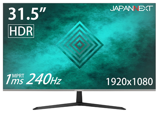 ���������꡼ No.001�Υ���ͥ������ / 240Hzɽ����FreeSync�б���31.5���ե�HD�վ��ǥ����ץ쥤��JAPANNEXT����ȯ��