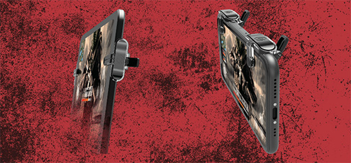 画像ギャラリー No.017のサムネイル画像 / バトロワ向けのスマホ用ゲームグリップ「猛者」をエレコムが8月下旬に発売。特別デザインのクラウドファンディングも実施