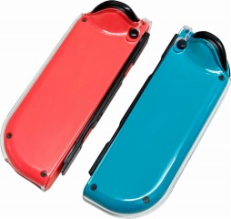 画像ギャラリー No.003のサムネイル画像 / Joy-Conに被せて保護するクリアカバーがサイバーガジェットから