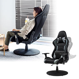 画像ギャラリー No.001のサムネイル画像 / 180度リクライニングが可能で固定脚採用のゲーマー向けチェアが発売に