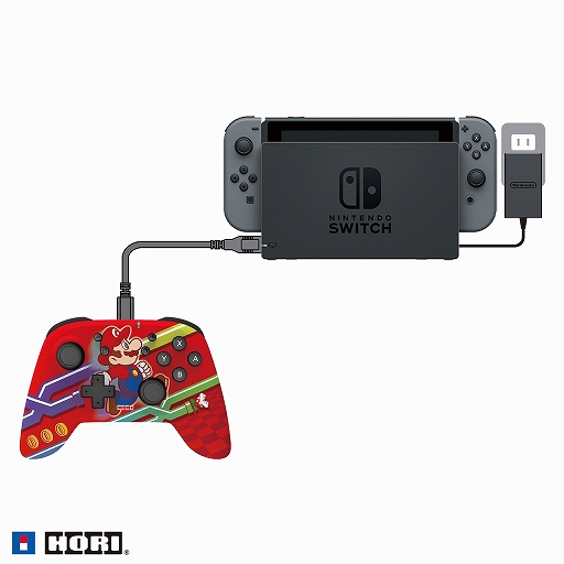 画像集#004のサムネイル/HORI,Switch用ワイヤレスゲームパッドにスーパーマリオの新柄を追加