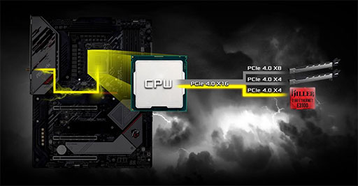 画像ギャラリー No.005のサムネイル画像 / ASRock,Intel 500シリーズ搭載マザーボードを発表。ゲーマー向け製品は4機種を用意