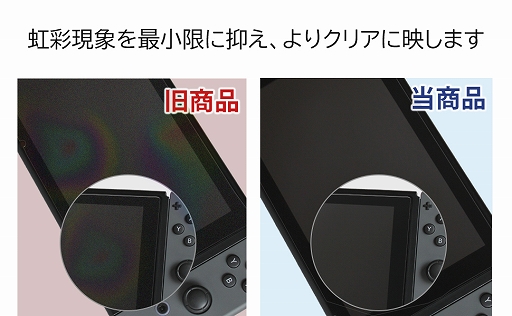 画像ギャラリー No.003のサムネイル画像 / 「GAURUN」ブランドから透明度の高いSwitch用保護フィルムが国内発売