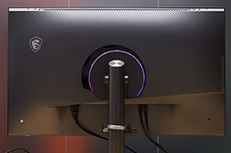 画像ギャラリー No.008のサムネイル画像 / MSIのクリエイター向けディスプレイ「Creator PS321QR」は,ゲームもクリエイティブな用途もこなせる万能ディスプレイだ