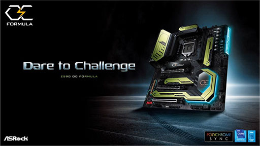画像ギャラリー No.001のサムネイル画像 / ASRock,オーバークロッカー向けマザー「Z590 OC Formula」を発表