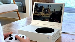 画像ギャラリー No.004のサムネイル画像 / Xbox Series Sに取り付けられるポータブルディスプレイ「xScreen」のクラウドファンディングが実施中。1日で目標額の500%以上を集める