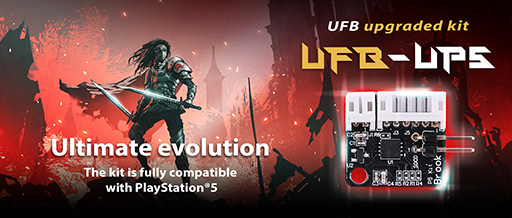 画像ギャラリー No.001のサムネイル画像 / アケコンをマルチデバイスに対応させる「UFB」基板にPS5用アップグレードキットが登場