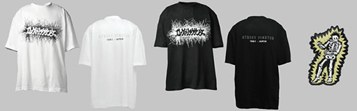画像ギャラリー No.004のサムネイル画像 / 筆文字デザインの「ストリートファイター」Tシャツやステッカー,マグカップが登場