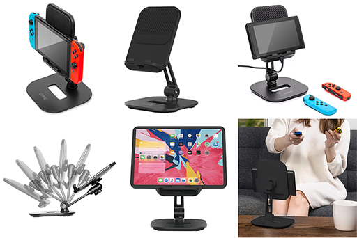 画像ギャラリー No.005のサムネイル画像 / Switchも取り付けられるタブレット用アームスタンドが発売
