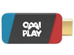 ゲーム機の映像をノートPCやスマートフォンに表示できる「OmiPlay」の先行予約販売が始まる。価格は約6000円