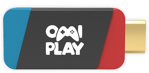 画像ギャラリー No.002のサムネイル画像 / ゲーム機の映像をノートPCやスマートフォンに表示できる「OmiPlay」の先行予約販売が始まる。価格は約6000円