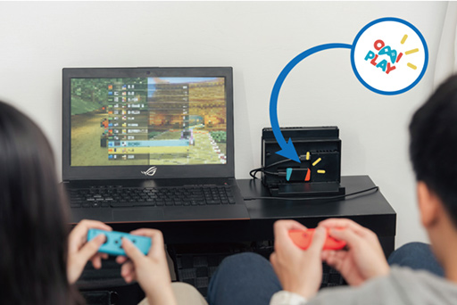 画像ギャラリー No.005のサムネイル画像 / ゲーム機の映像をノートPCやスマートフォンに表示できる「OmiPlay」の先行予約販売が始まる。価格は約6000円