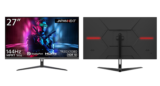 画像ギャラリー No.002のサムネイル画像 / JAPANNEXT,30型2560×1080ドットと27型1920×1080ドットのゲーマー向けディスプレイを発売