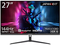 画像ギャラリー No.004のサムネイル画像 / JAPANNEXT,30型2560×1080ドットと27型1920×1080ドットのゲーマー向けディスプレイを発売