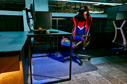 画像ギャラリー No.004のサムネイル画像 / 床を保護するゲーマー向けチェアマットが当たるTwitterキャンペーン