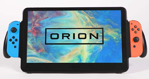 画像集#002のサムネイル/Switch本体を内蔵できる11.6インチ液晶ディスプレイ「Orion」が2月22日にクラウドファンディング開始