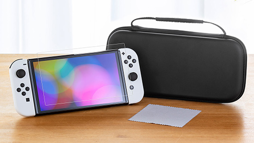画像ギャラリー No.001のサムネイル画像 / 保護フィルムが付属するSwitch有機ELモデル専用携帯ケースが発売に