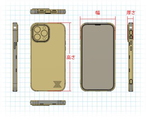 ���������꡼ No.008�Υ���ͥ������ / ¦�̤�2�ĤΥ��������ܥ������ܤ���iPhone�ѥ��������о�