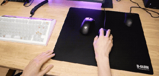 ガラス製マウスパッド「D-GLOW 2.0」のクラウドファンディングがスタート