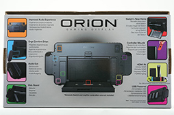 画像集#004のサムネイル/Switchを大画面化してどこでも使えるディスプレイ「Orion」を写真でチェック。1kg超えの重さはネックだが大画面は正義だ