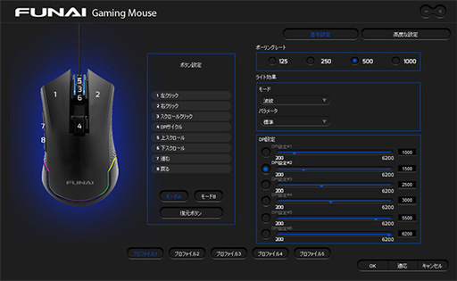 FUNAI,ゲーマー向けキーボードとマウス,マウスパッドの3点セットを発売