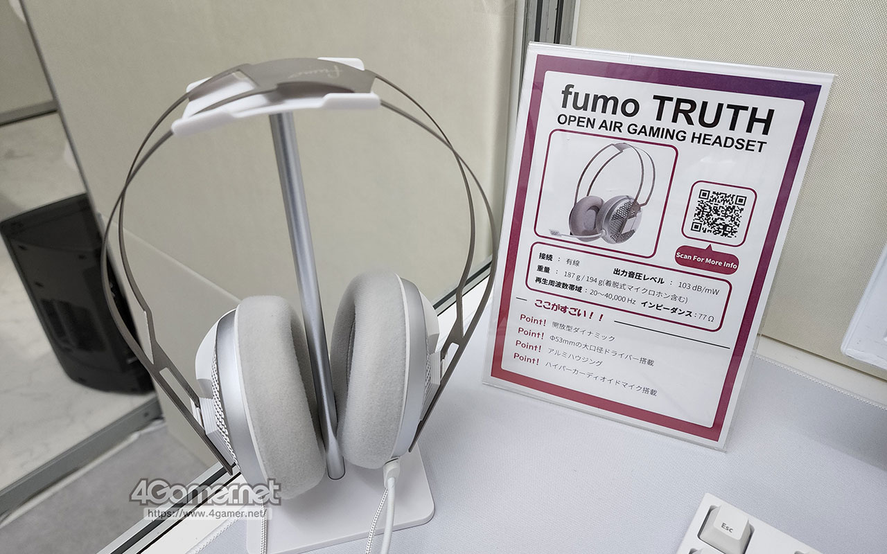 FUMO TRUTH 開放型ゲーミングヘッドセット - ヘッドホン