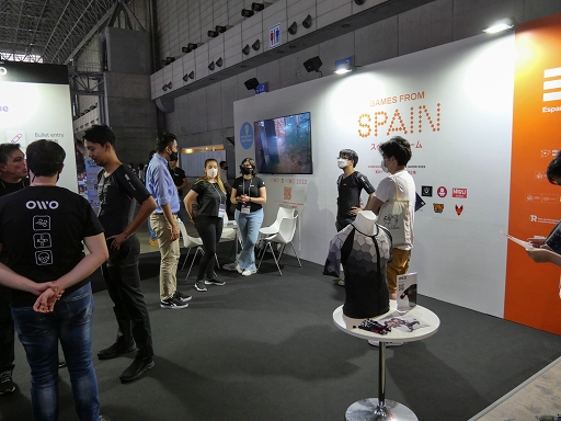 ꡼ No.001Υͥ / TGS2022VRΥܥǥġOWO Haptic Gaming SystemפǡƤ̤ʥդʢͤɤ봶ФθƤ