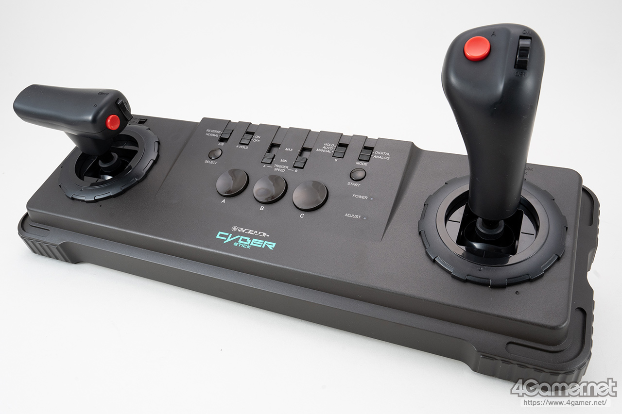 復活した「サイバースティック」を,あえてPCゲームで使ってみたら気分