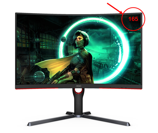 画像ギャラリー No.014のサムネイル画像 / きつめのカーブを描いたAOC製31.5型/27型湾曲型ディスプレイが発売。平面型の27型/23.8型モデルも