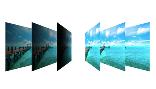 画像ギャラリー No.024のサムネイル画像 / きつめのカーブを描いたAOC製31.5型/27型湾曲型ディスプレイが発売。平面型の27型/23.8型モデルも