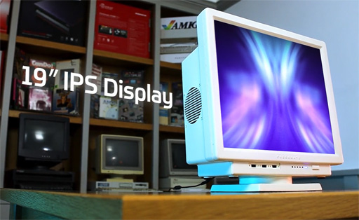 画像ギャラリー No.001のサムネイル画像 / レトロゲーム機を直接つなげて表示できる液晶ディスプレイのクラウドファンディングキャンペーンが実施中