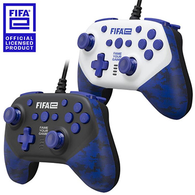 画像ギャラリー No.006のサムネイル画像 / FIFAe公式ライセンスを取得したPC&Switch用ワイヤードゲームパッドが発売に