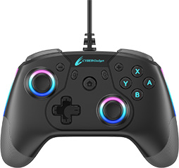 画像ギャラリー No.002のサムネイル画像 / 高耐久スイッチを採用したPC&Switch用ゲームパッドがサイバーガジェットから