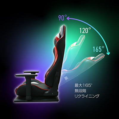 画像ギャラリー No.003のサムネイル画像 / 4色カラバリから選べるレーシングシート型ゲーマー向け座椅子が登場