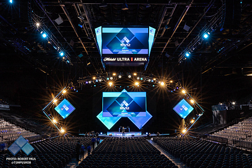 画像ギャラリー No.003のサムネイル画像 / 「EVO 2023」開催に合わせたスペシャル仕様のジョイスティックをセイミツ工業が発表に。Arcade Shockで販売を予定