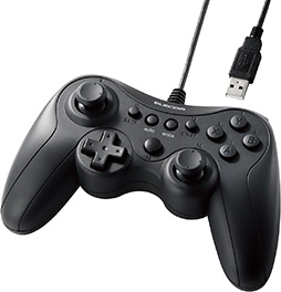 画像ギャラリー No.010のサムネイル画像 / スティックやボタンのレイアウトが選べるワイヤードゲームパッドがエレコムから登場