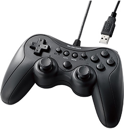 画像ギャラリー No.011のサムネイル画像 / スティックやボタンのレイアウトが選べるワイヤードゲームパッドがエレコムから登場