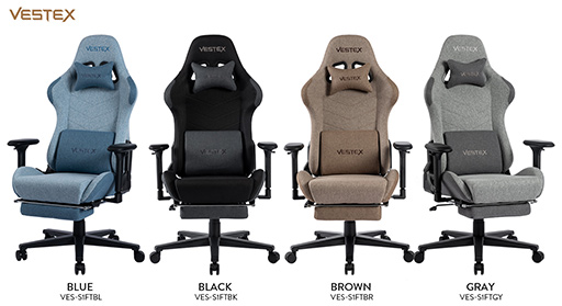 画像ギャラリー No.002のサムネイル画像 / ソファのように座面にコイルが入った布素材ゲーマー向けチェアが登場