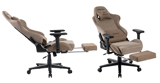 画像ギャラリー No.003のサムネイル画像 / ソファのように座面にコイルが入った布素材ゲーマー向けチェアが登場