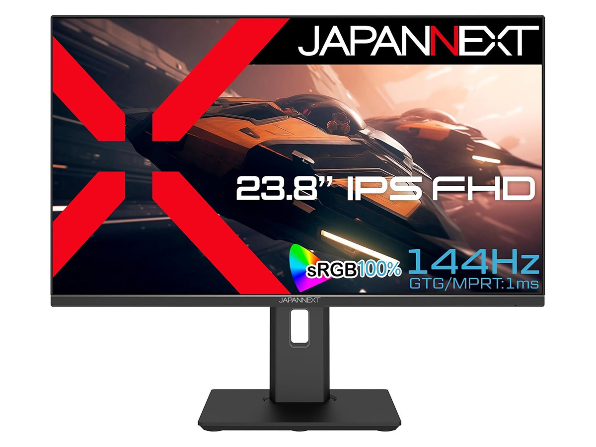 144Hz表示対応で1万円台後半からの23.8型フルHDディスプレイ計3製品が 144Hz表示対応で1万円台後半からの23.8型フルHDディスプレイ計3製品が