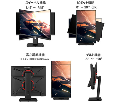 ���������꡼ No.003�Υ���ͥ������ / 144Hzɽ���б���1�������Ⱦ�����23.8���ե�HD�ǥ����ץ쥤��3���ʤ�JAPANNEXT����ȯ���