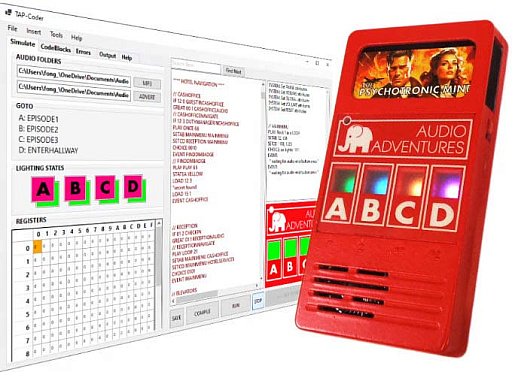 画像ギャラリー No.012のサムネイル画像 / 画面のないゲーム機「Audio Adventures」で,想像力を刺激するラジオドラマ風アドベンチャーを楽しもう