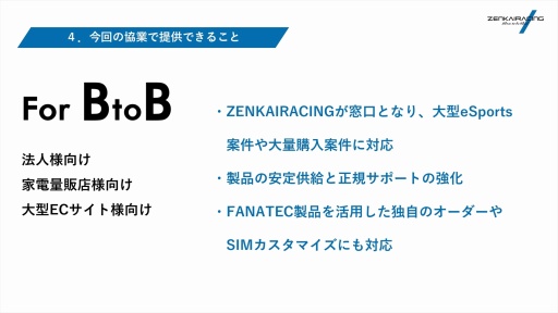 ꡼ No.025 | ZENKAIRACINGߥ졼졼󥰥ǥХΤFanatecŹˡξҤμȤߤҲ𤵤줿PR٥ȳ