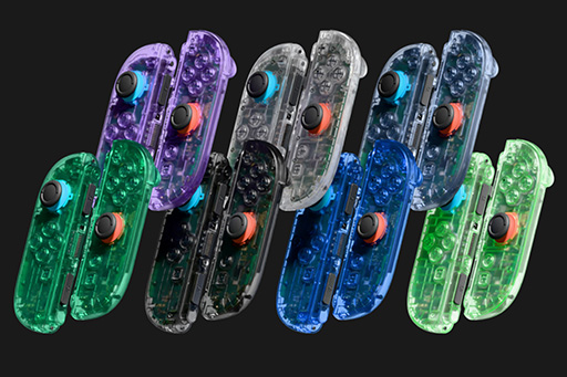 ���������꡼ No.006�Υ���ͥ������ / Switch2��Joy-Con 2�γ�����ʬ�Ǹ򴹤Ǥ���򴹥ѡ��Ĥ�eXtremeRate���顣���顼�Хꥨ�������϶ä���11����