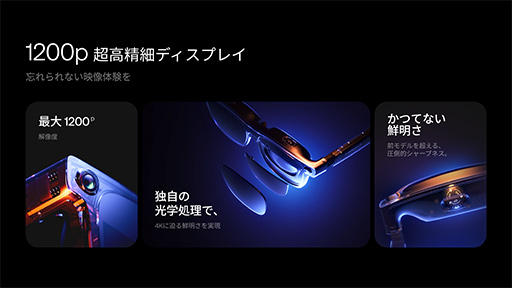 ���������꡼ No.006�Υ���ͥ������ / �Ĳ����٤����������ʤä����󥰥饹���ǥ����ץ쥤��VITURE Luma�ץ��꡼��������ȯ����ꡣ��̥�ǥ�ϥ��������������ǽ��