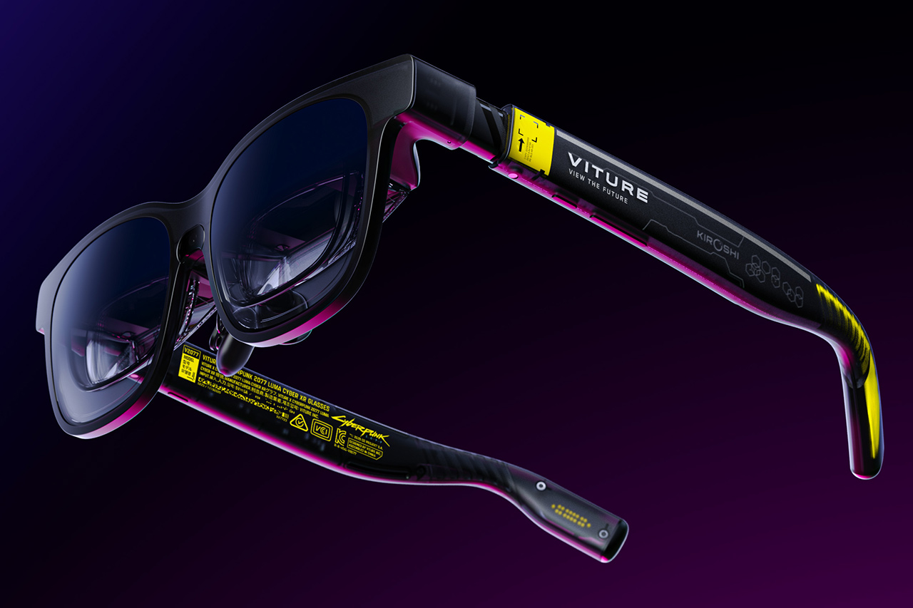 Kiroshi製サイバーウェアが現実世界に降臨!? VITURE×「サイバーパンク2077」のコラボサングラス型ディスプレイが1万台限定で発売