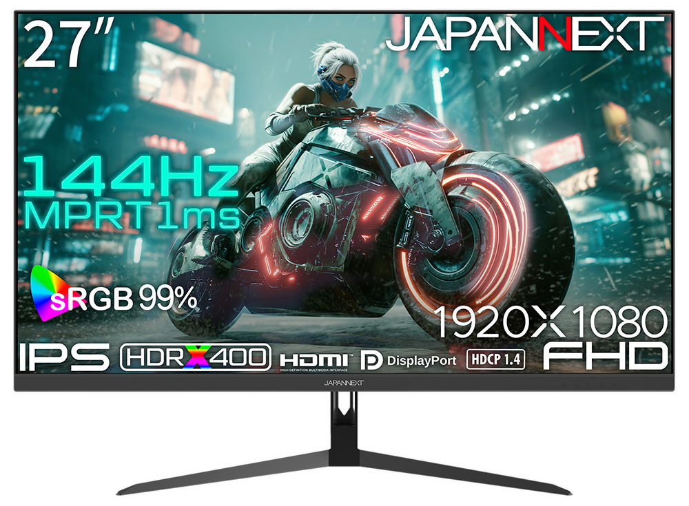 ꡼ No.001 | 144Hzɽбǹ2̤Υޡ27եHDվǥץ쥤JAPANNEXTȯ