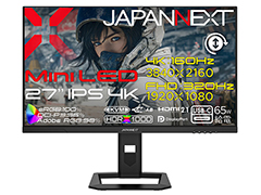 Mini LED�վ��ѥͥ����Ѥ��������ޡ�����27���ǥ����ץ쥤��2���ʤ�JAPANNEXT����ȯ���